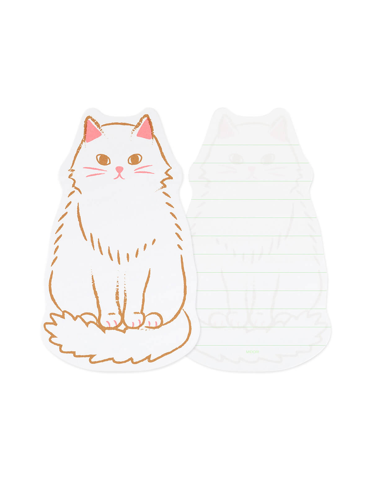 Midori cat letter writing set
