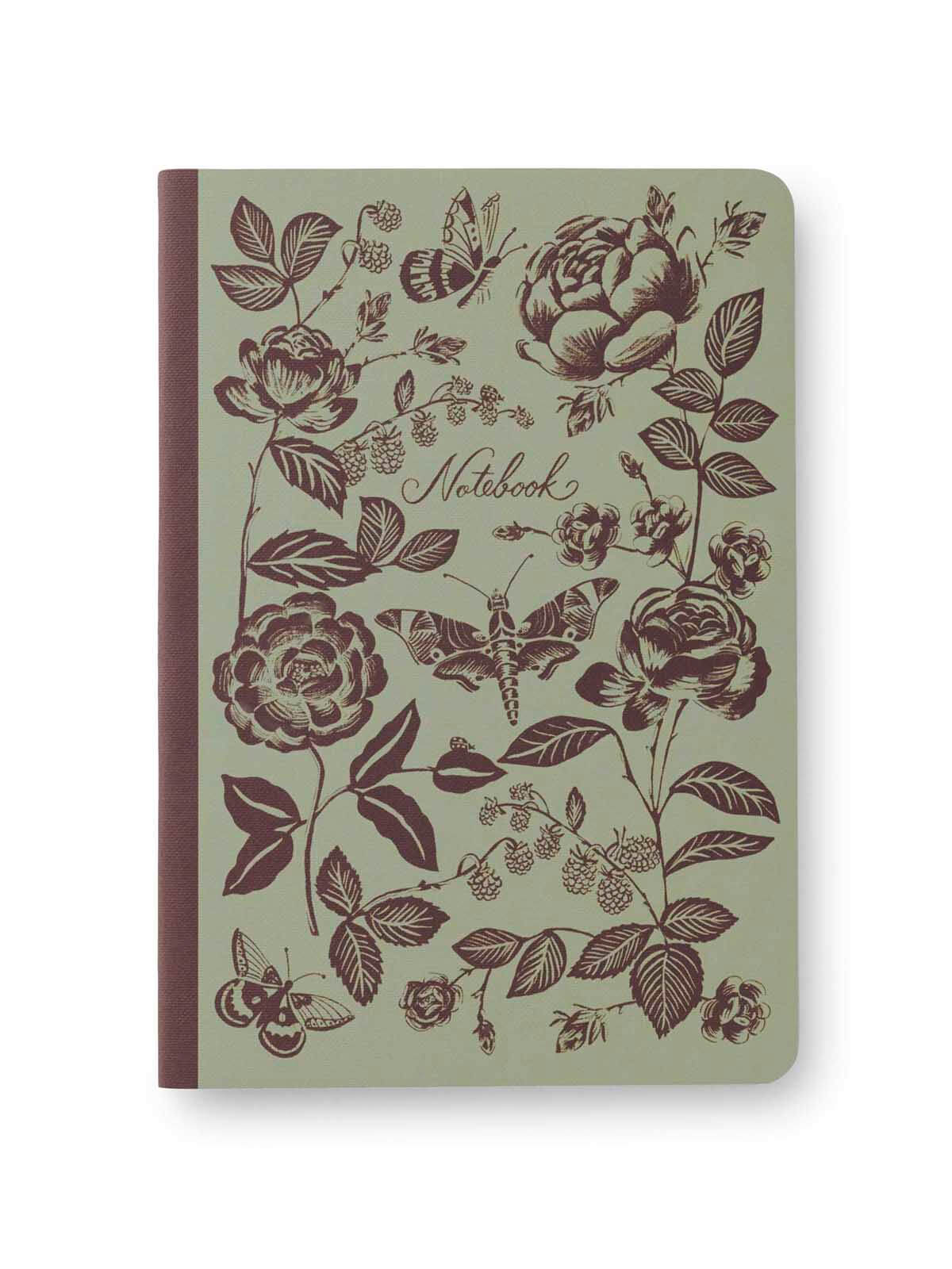 Rifle Paper Co English rose stitched notebooks