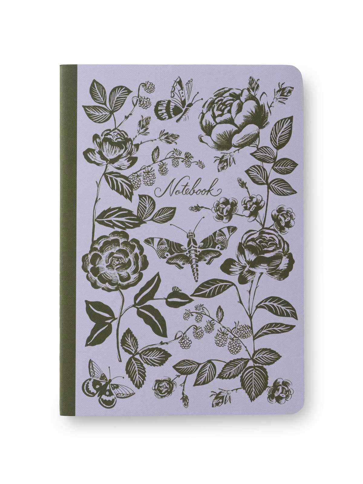 Rifle Paper Co English rose stitched notebooks