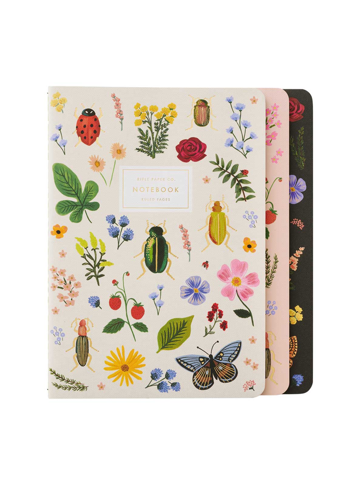 Rifle Paper Co Curio stitched notebooks