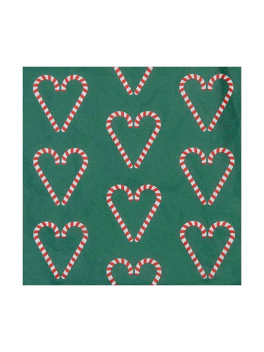 Candy cane hearts tissue paper