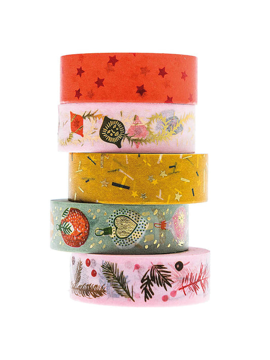 Christmas decorations washi tape set