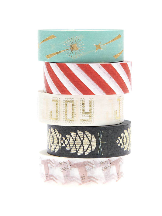 Joy Christmas washi tape set