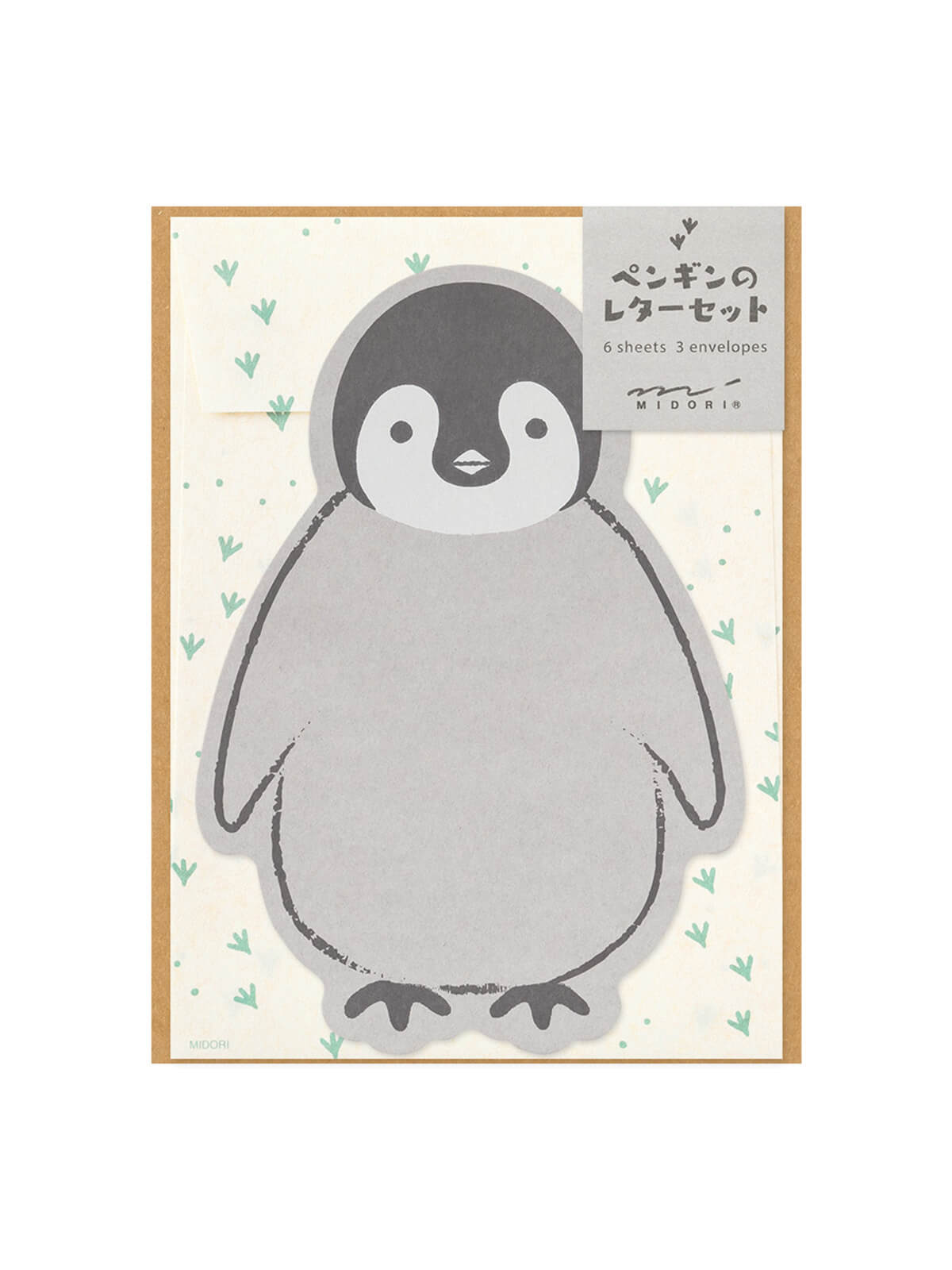 Midori penguin letter writing set