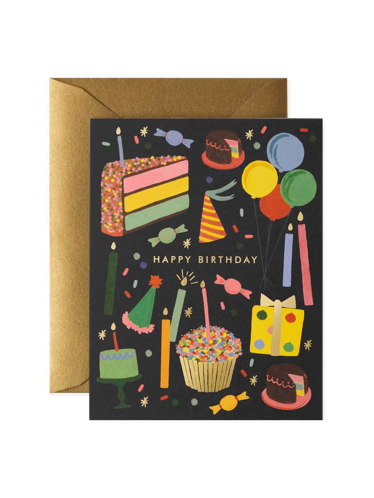 Rifle Paper Co birthday treats card