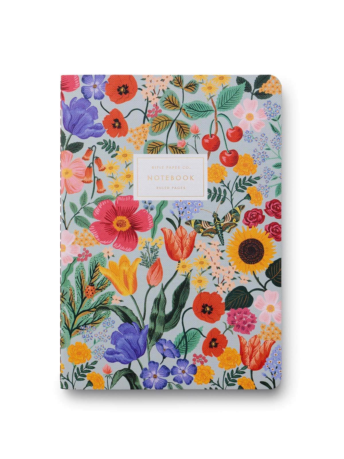 Rifle Paper Co Blossom stitched notebooks