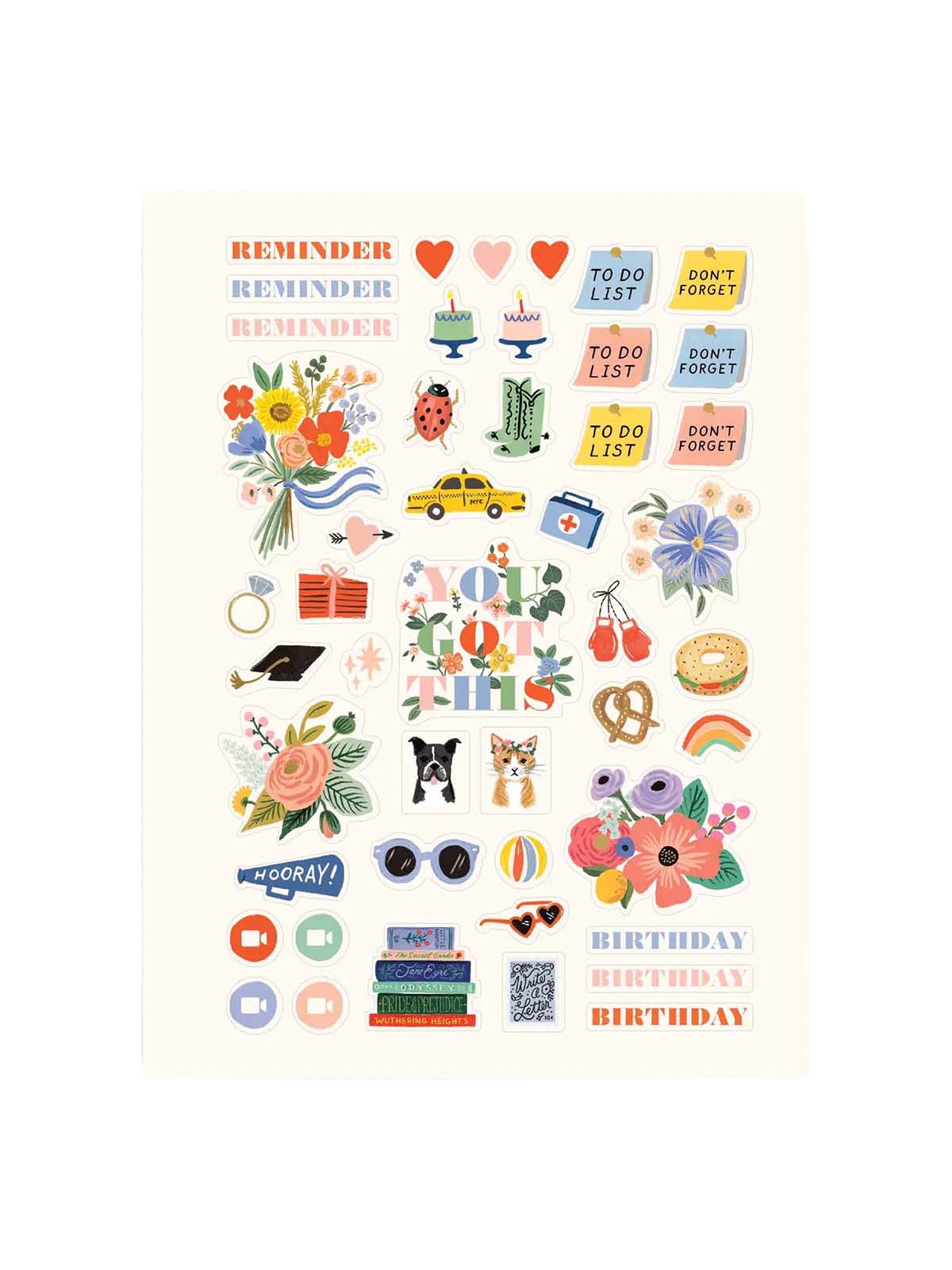 Rifle Paper Co new planner stickers