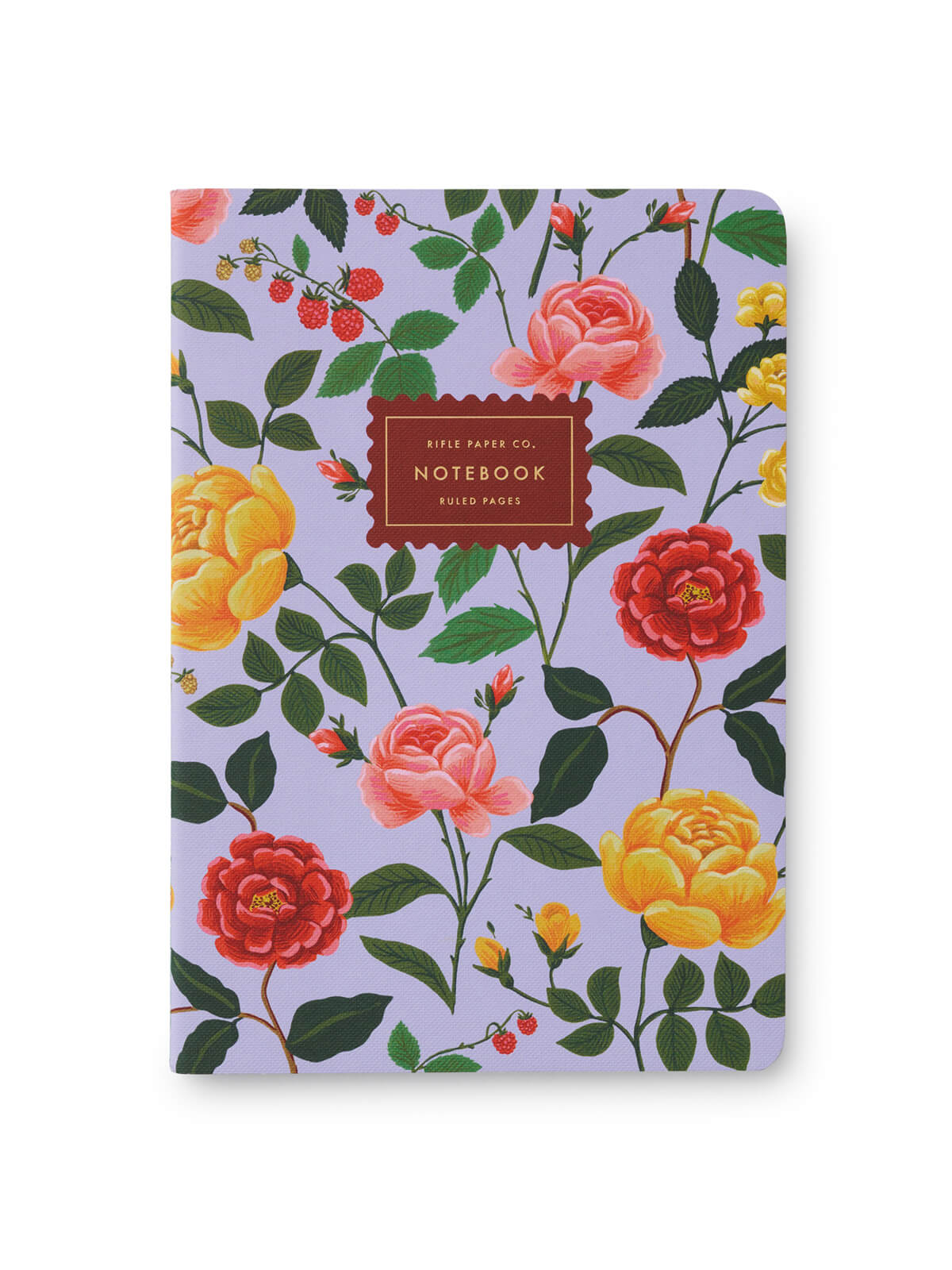 Rifle Paper Co Roses stitched notebooks