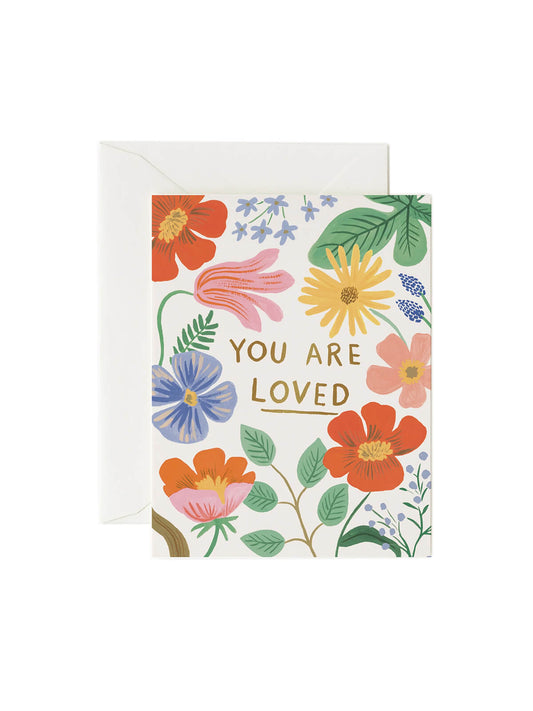 Rifle Paper Co You are loved card