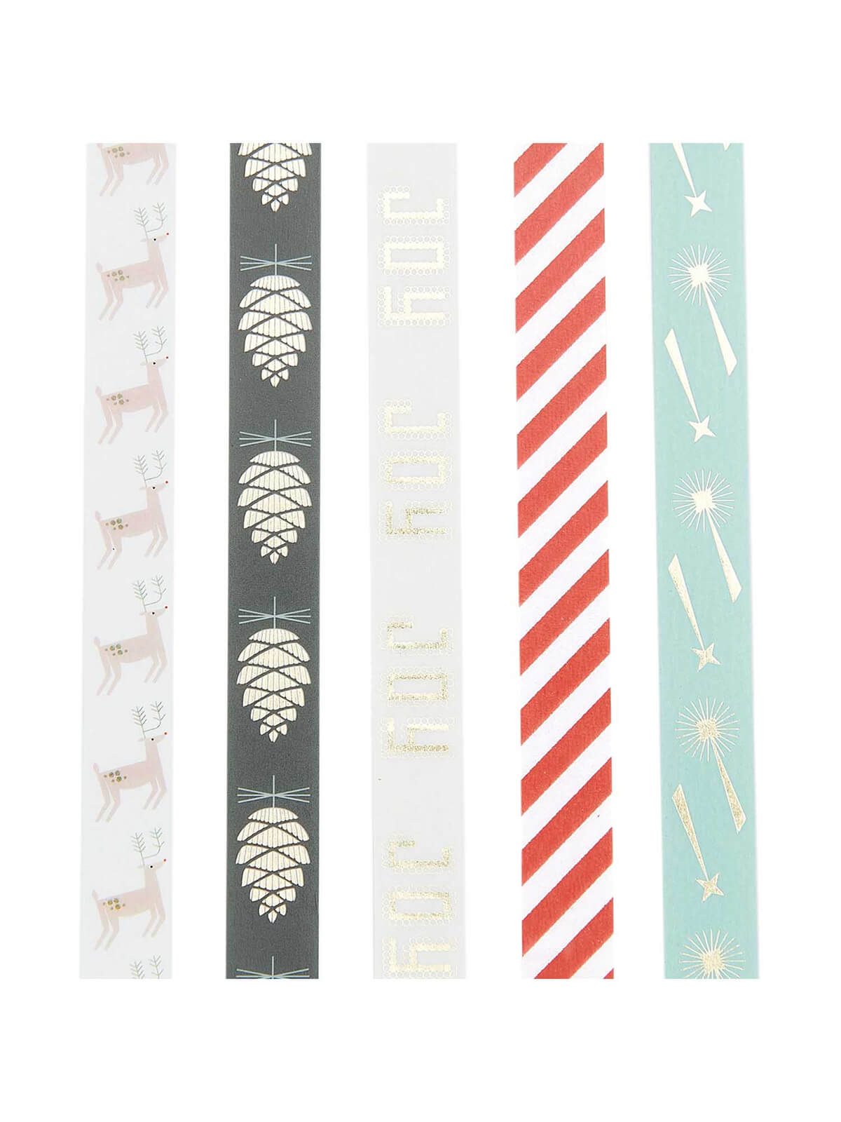 Joy Christmas washi tape set